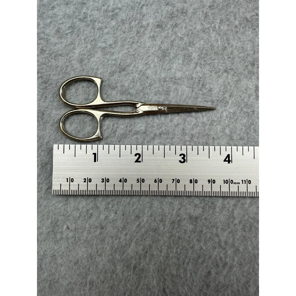 8pc Vintage Miniature Sewing Embroidery Scissors‎ Lot Germany USA Ornate Metal